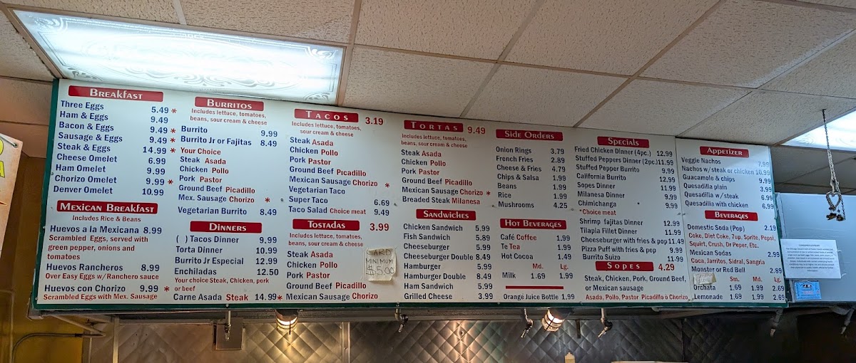 Taco & Burrito Express Menu - Image 2