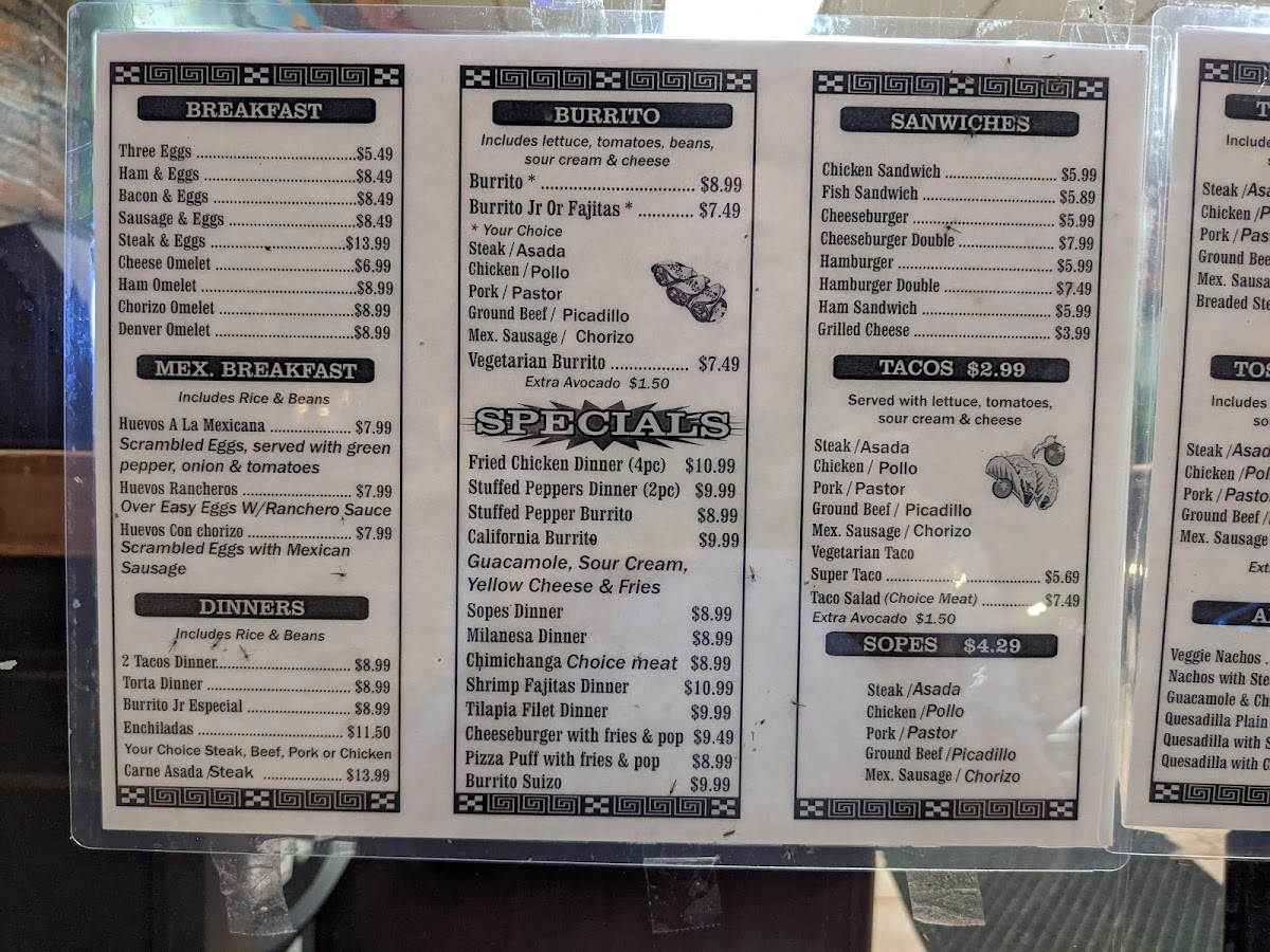 Taco & Burrito Express Menu - Image 3