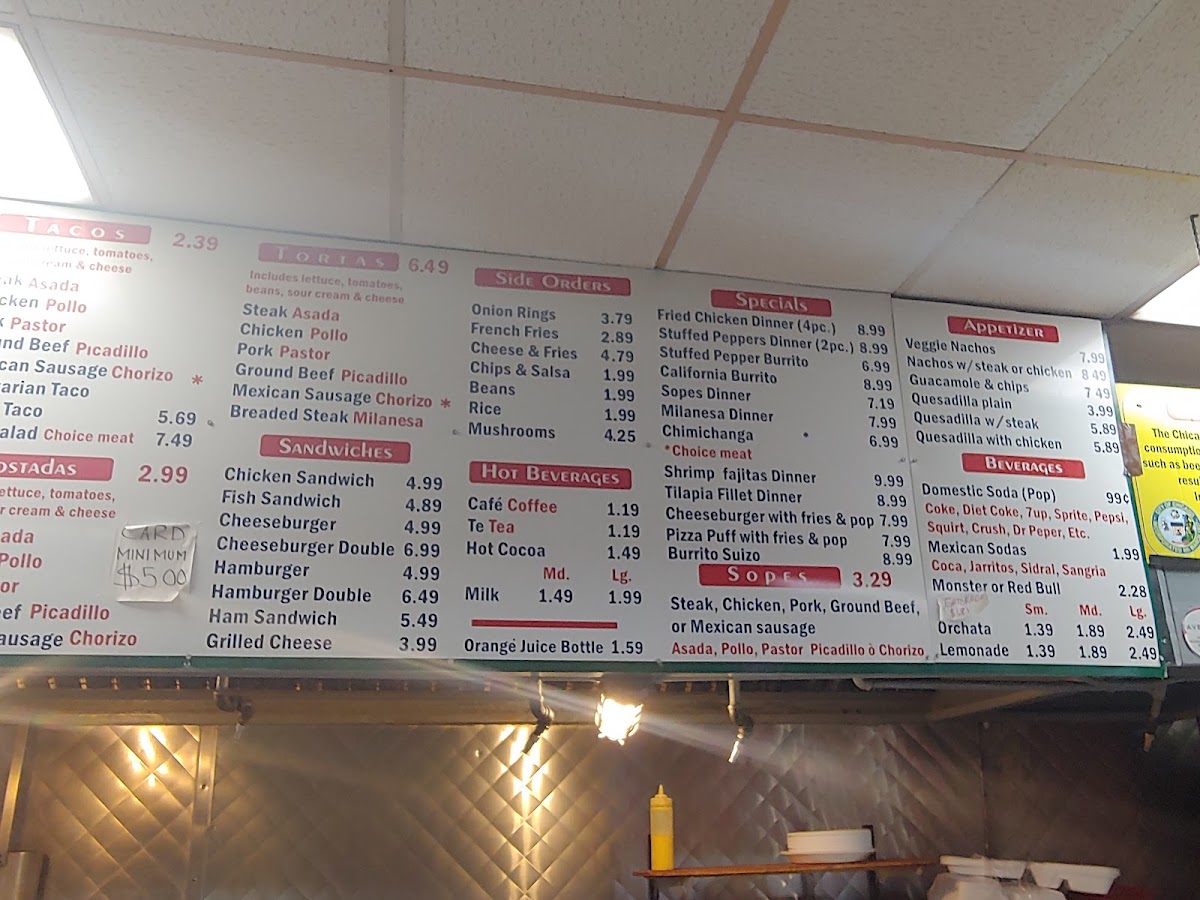 Taco & Burrito Express Menu - Image 6